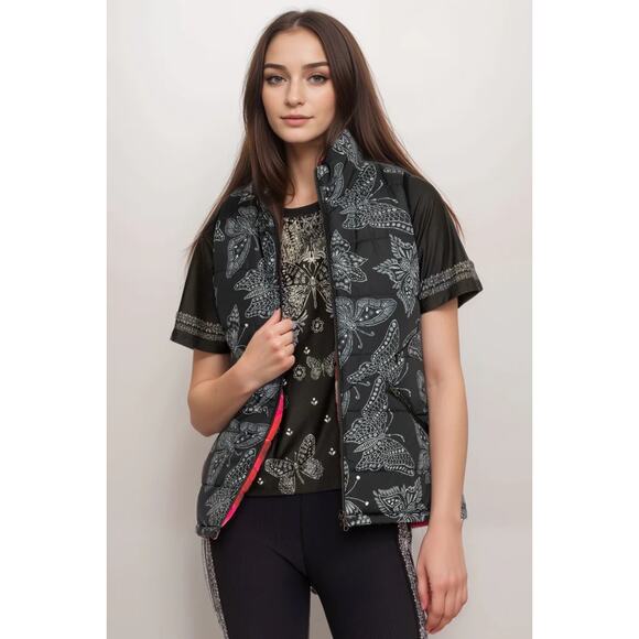 NWT Johnny Was Braemar Reversible Puffer Vest XL - Pealim Chani Floral - R42824 - Picture 16 of 16